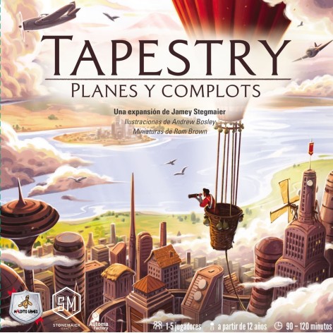 Tapestry: Planes y Complots - expansión juego de mesa