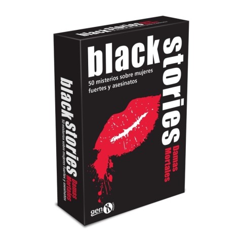 Black Stories: Damas Mortales - juego de cartas 