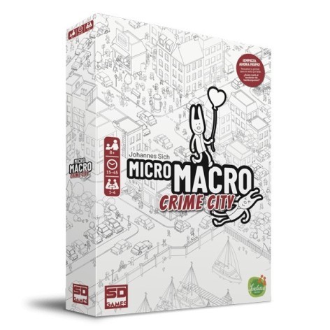 MicroMacro Crime City - juego de mesa