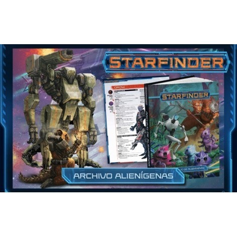 Starfinder: Archivo de Alienigenas - suplemento de rol