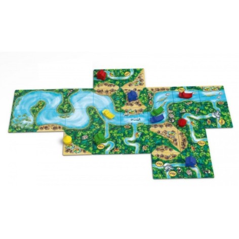 Carcassonne Amazonas - juego de mesa