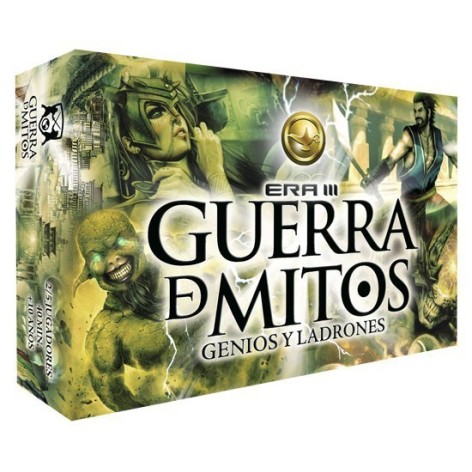 Guerra de mitos 11:  Genios y Ladrones - juego de cartas