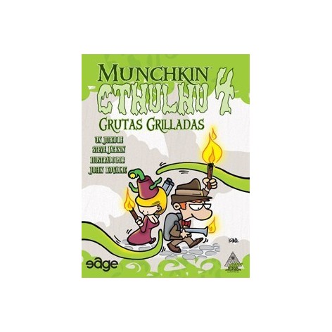 Munchkin Cthulhu: Exp. 4 Grutas Grilladas - expansión juego de cartas