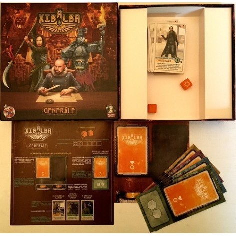 Xibalba: generals - expansion juego de cartas