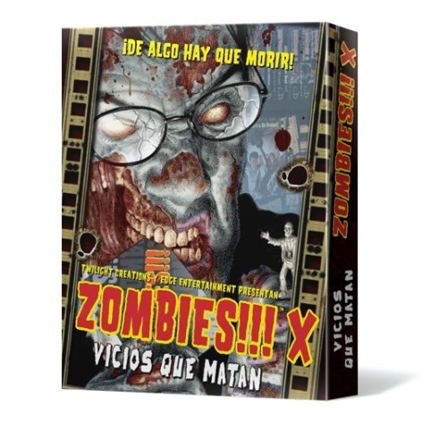 Zombies!!! X: Vicios que matan - expansión juego de mesa