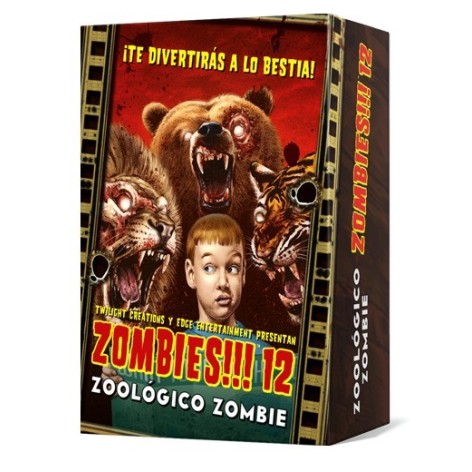 Zombies!!! 12: Zoologico Zombie - expansión juego de mesa