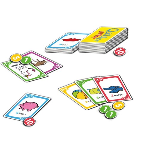 Quiddler Junior - juego de cartas para niños