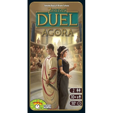 7 Wonders Duel: Agora - (Castellano) - expansión juego de cartas