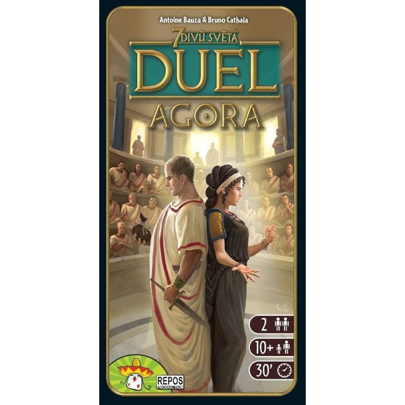 7 Wonders Duel: Agora - (Castellano) - expansión juego de cartas