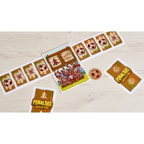 Penalties: Animal Cup - juego de cartas