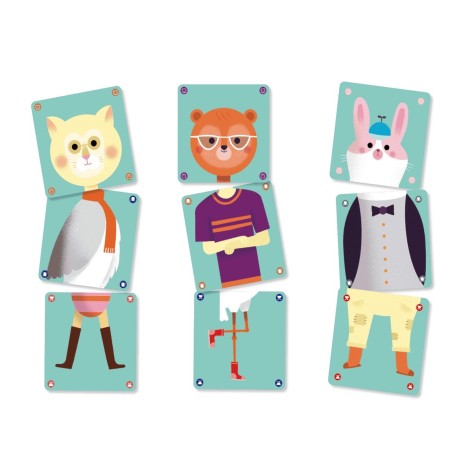 Cartas Animomix - juego de cartas para niños