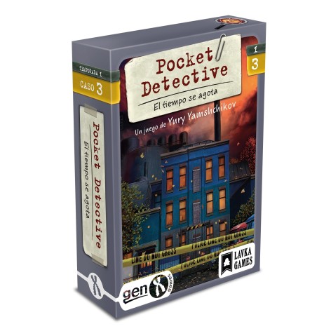 Pocket Detective: Temporada 1 Caso 3 El Tiempo se Agota - juego de cartas