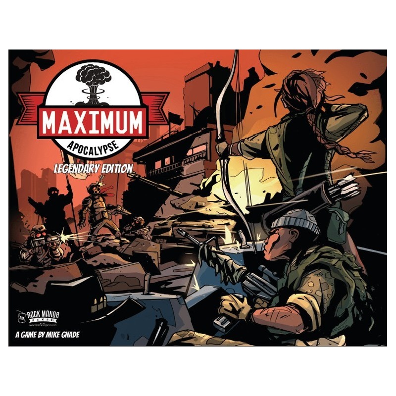Maximum Apocalypse: Legendary Edition - juego de mesa