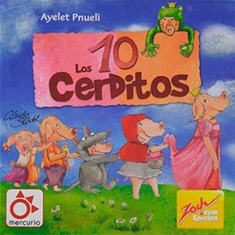 Los 10 Cerditos - juego de cartas para niños