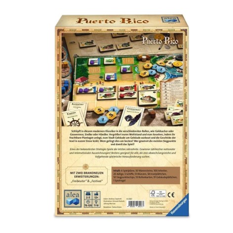 Puerto Rico Nueva Edicion - juego de mesa