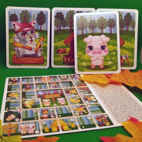 Piggy Forest - juego de cartas