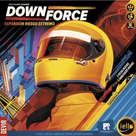 Downforce: Riesgo Extremo - expansión juego de mesa