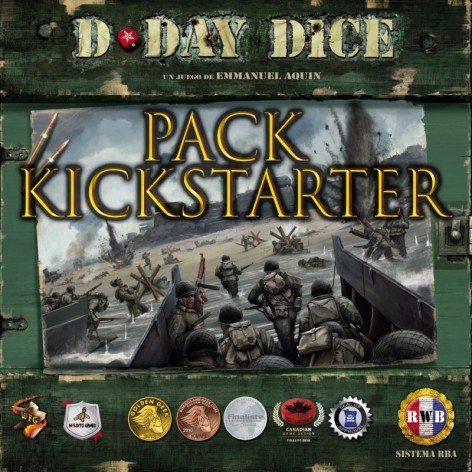 D-Day Dice: Segunda Edicion - Pack Kickstarter - juego de mesa