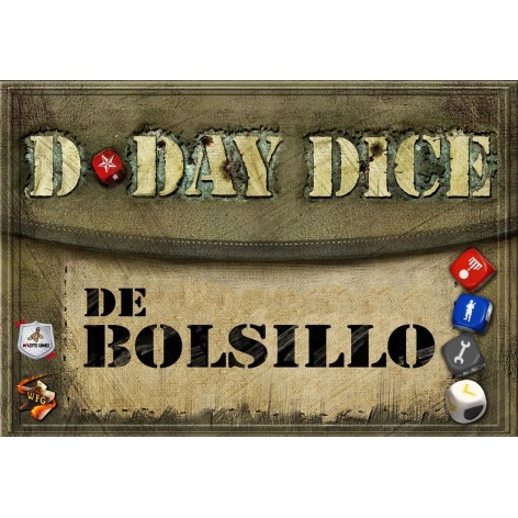 D-Day Dice: De Bolsillo - juego de dados