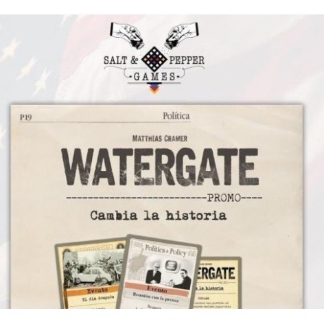 Watergate: Pack de Cartas Promo Cambia la Historia - expansión juego de mesa