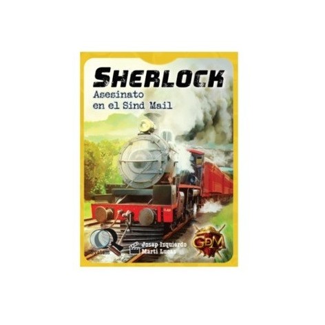 Serie Q Sherlock: Asesinato en el Sind Mail - juego de cartas