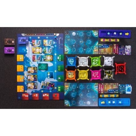 Underwater Cities + Carta promo - juego de mesa