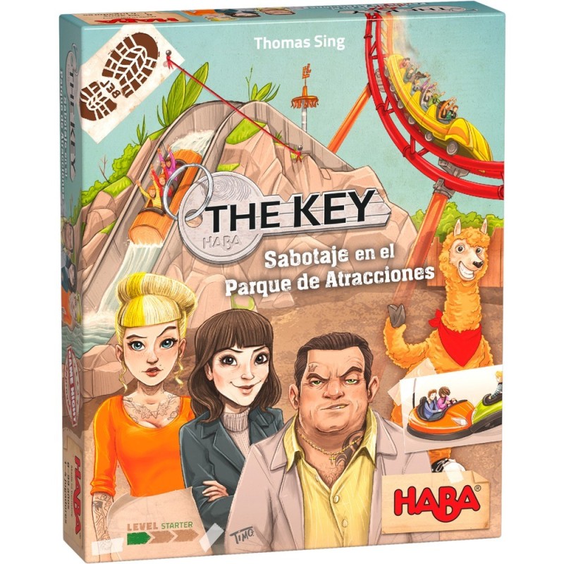 The Key – Sabotaje en el Parque de Atracciones - juego de mesa