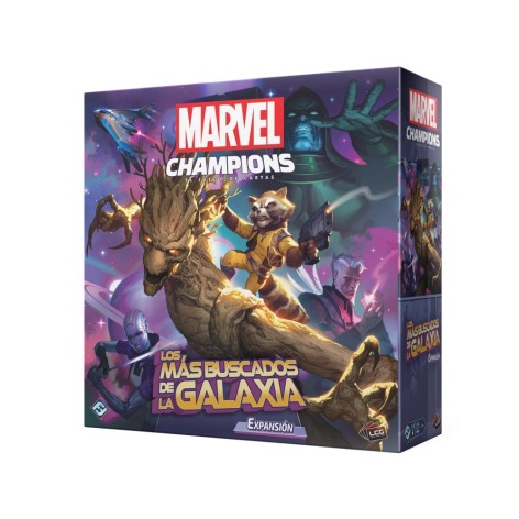 Marvel Champions:  Los mas Buscados de la Galaxia - expansión juego de cartas