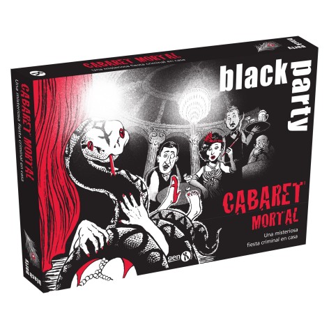 Black Party: Cabaret Mortal - juego de cartas