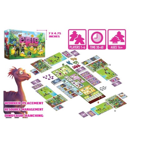 Tiny Epic Dinosaurs - juego de mesa