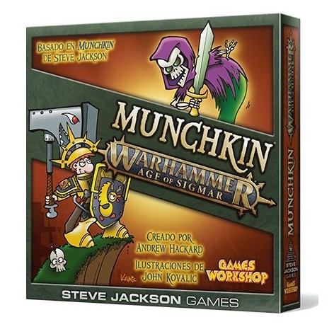 Munchkin: Age of Sigmar - juego de cartas