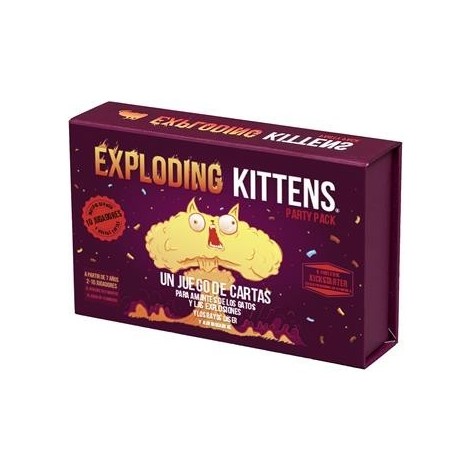 Exploding Kittens: Party Pack - juego de cartas