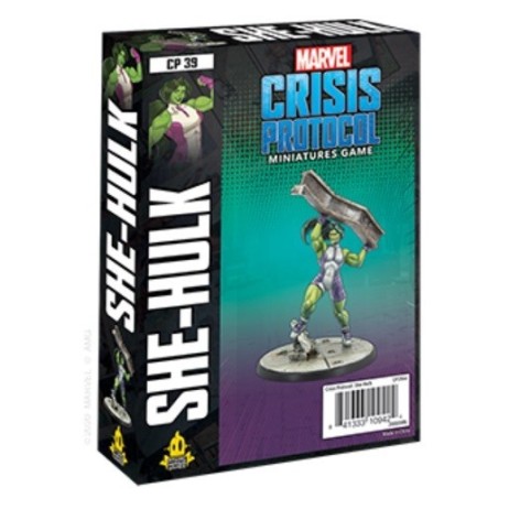 Marvel Crisis Protocol She Hulk - expansión juego de mesa