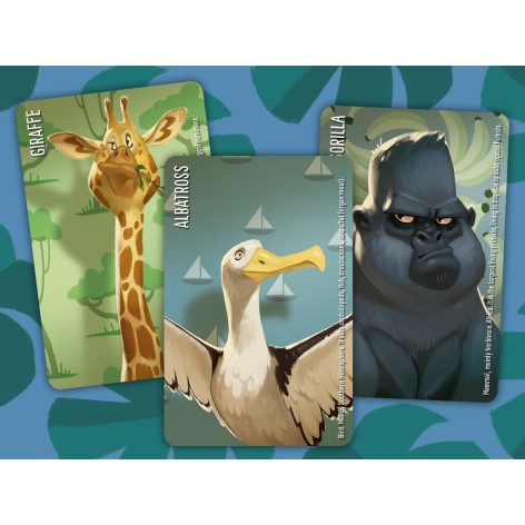 Similo Animales salvajes - juego de cartas