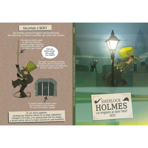 Libro Juego Cooperativo B: Sherlock Holmes - libro 