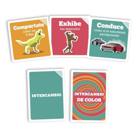 En una escala de 1 a T-Rex - juego de cartas