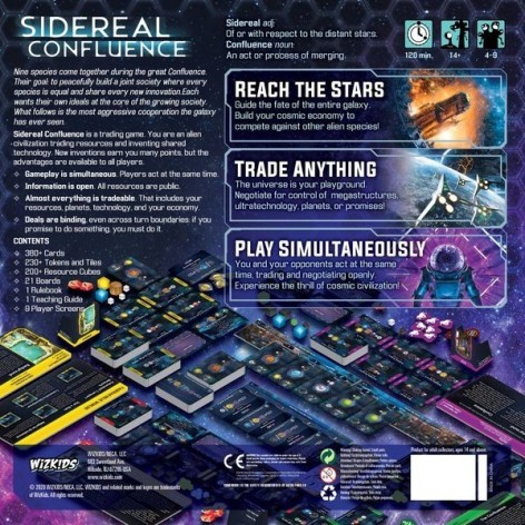 Sidereal Confluence: Remastered Edition - juego de mesa