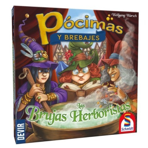 Pocimas y Brebajes: Las Brujas Herboristas - expansión juego de mesa