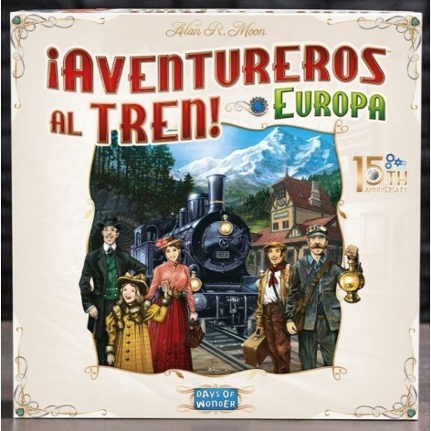 Aventureros al Tren - Europa 15 Aniversario - juego de mesa