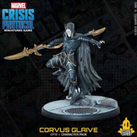 Marvel Crisis Protocol Corvus Glaive and Proxima Midnight - expansión juego de mesa