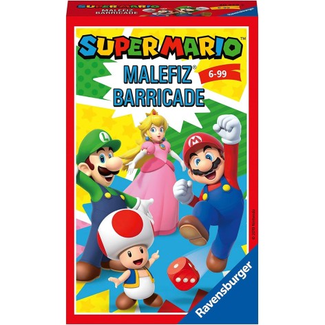 Super Mario Malefiz Barricade - juego de mesa para niños 