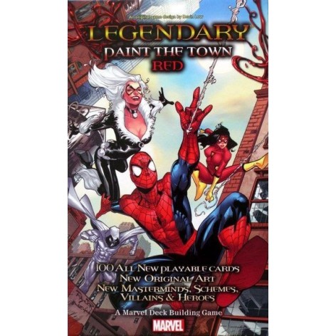 Legendary: A Marvel Deck-building game - Paint the Town Red - expansión juego de cartas