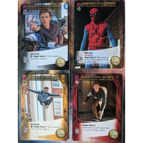 Legendary: A Marvel Deck-building game - Spiderman Homecoming - Edicion Limitada - expansión juego de cartas