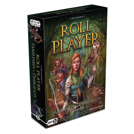 Roll Player: Familiares y Diablillos - expansión juego de mesa
