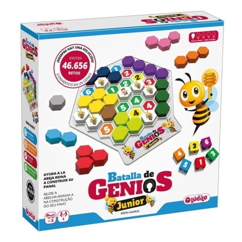 Batalla de genios Junior - juego de mesa para niños