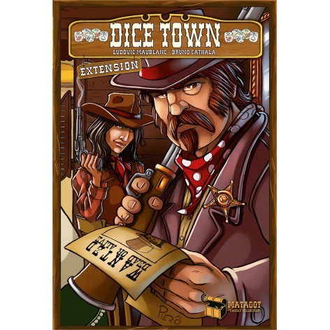 dice town wild west expansión juego de mesa
