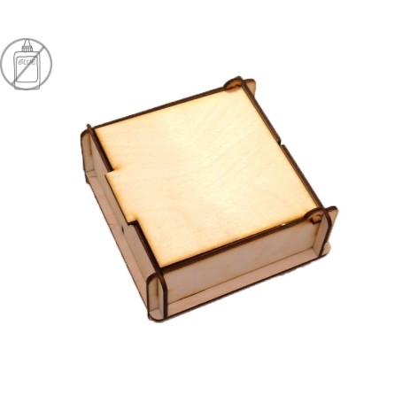 Caja para guardar Componentes (Token Box) - Talla S - accesorio juego de mesa