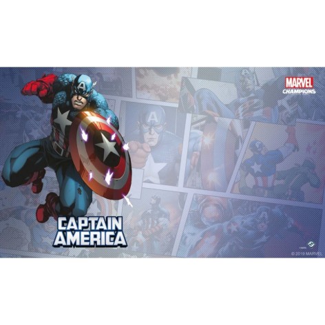 Marvel Champions: Capitan America Game Mat (tapete de juego)