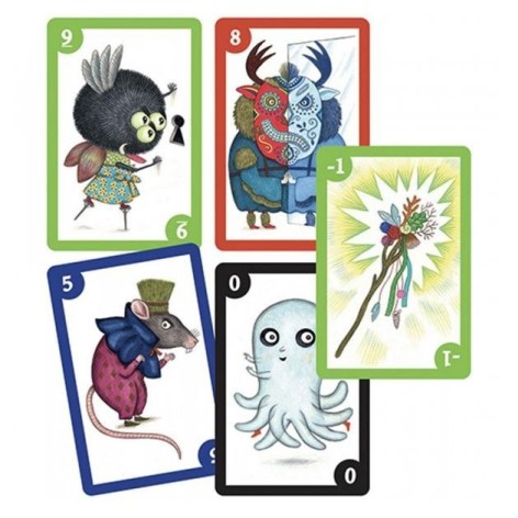 Cartas Spooky Boo - juego de cartas para niños