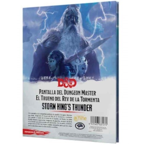 Dungeons and Dragons: El Trueno del Rey de la Tormenta - Pantalla del DJ - Suplemento de rol